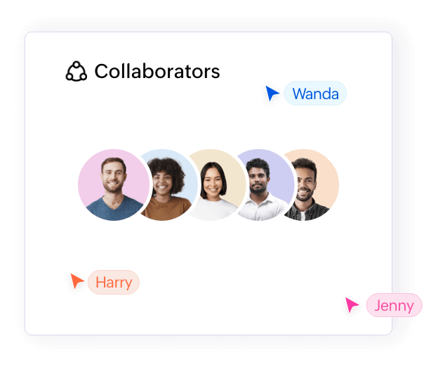 Illustration of a collaborator